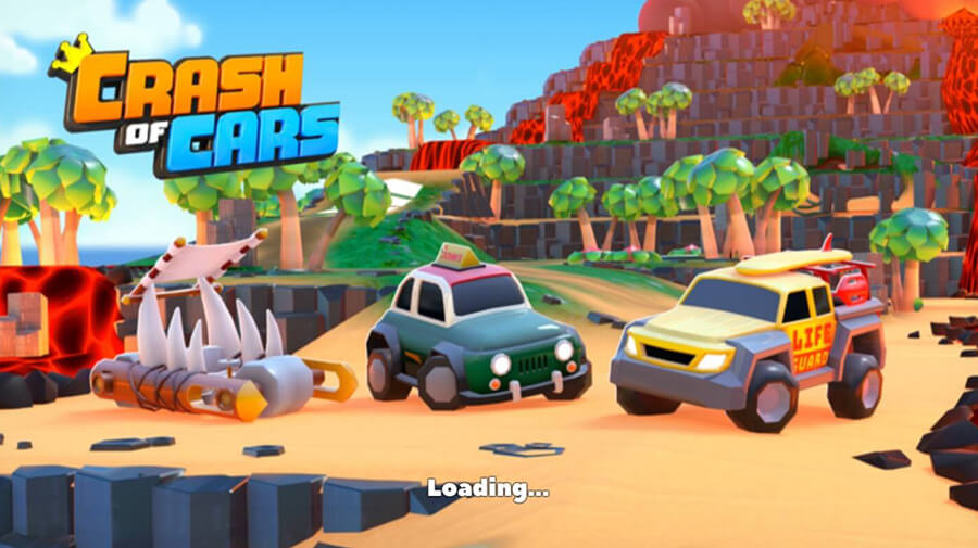 A screenshot from the game Crash of Cars by Not Doppler