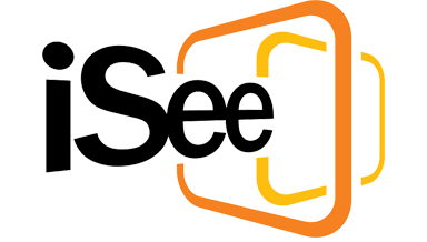 A Logo for iSeeVC, video collaboration platform that facilitates flexible education within a virtual environment.