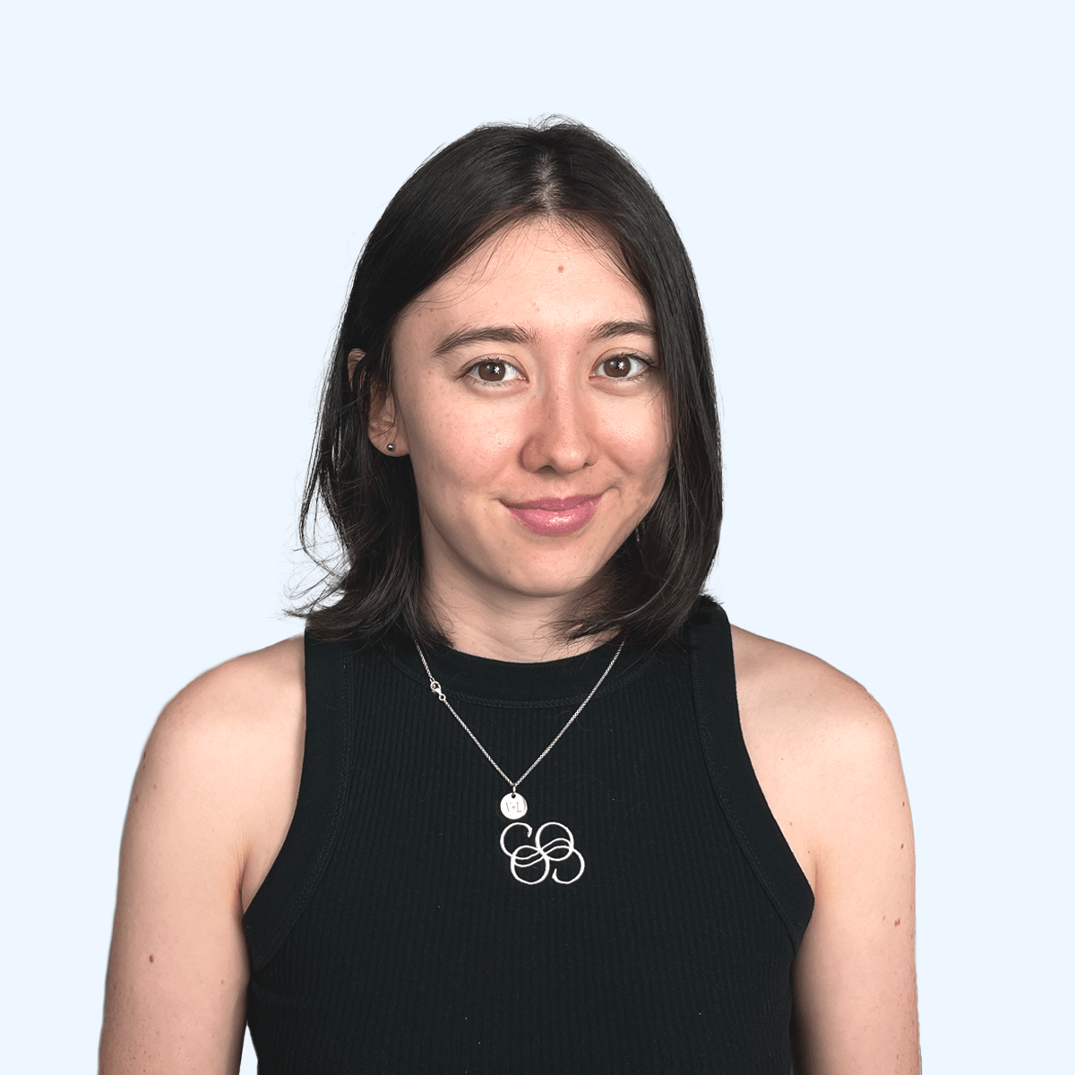 A headshot of an employee from Chaos Theory Games.